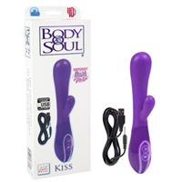 California Exotic Body &amp; Soul Kiss, фиолетовый
Вибратор с USB-зарядкой