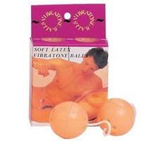 Gopaldas Latex Vibratone Balls, 3,5 см, телесные
Без вибрации, с небольшими отверстиями