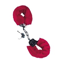 Tonga наручники, 6 см, красные
Обшиты мягкой тканью, соединены декоративной цепочкой