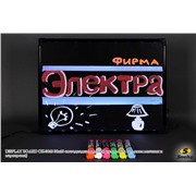  Sneha DISPLAY BOARD CH-3040 30x40 светодиодная доска (в комплекте с блоком питания и маркерами)