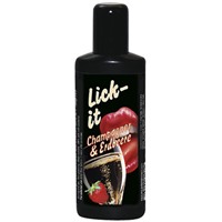 Lick-It Champagner and Erdbeere, 100 мл
Для орального секса, шампанское и клубника