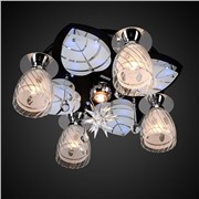 				Maxisvet Панель 1-7110-5-BK+CR-LED Y E14+G5.3 Люстра