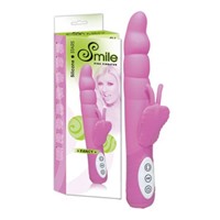 Smile Fancy вибратор розовыйСо стимуляцией клитора