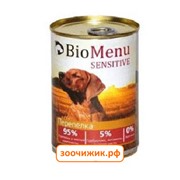 Консервы BioMenu Sensitive для собак перепелка (410 гр)