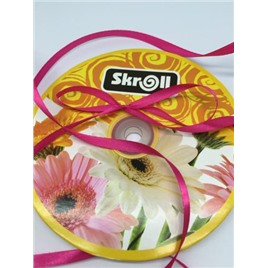 Лента атласная 6мм, намотка 100ярдов (91,44м) цвет №014