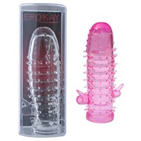 Erokay Clitor Lover, розовая
Насадка на пенис с клиторальным стимулятором