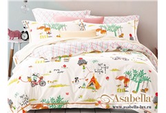 Комплект постельного белья Asabella 979-S (размер 1,5-спальный)