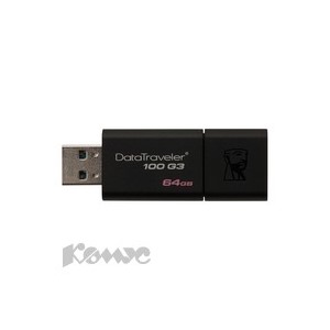 Флэш-память Kingston DataTraveler 100 G3 64GB USB3.0(DT100G3/64GB)