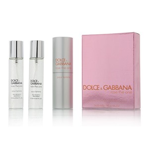Туалетная вода Dolce & Gabbana "Rose The One", 3х20 ml