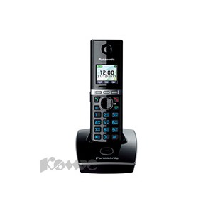 Телефон Panasonic KX-TG8051RUB чёрный,АОН,ЖК цвет.дисплей