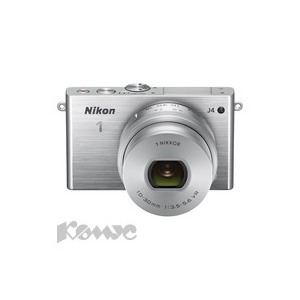 Фотоаппарат Nikon 1 J4 Kit серебро