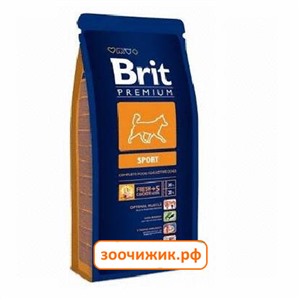 Сухой корм Brit Premium Dog Sport для собак (для активных) 1 кг.