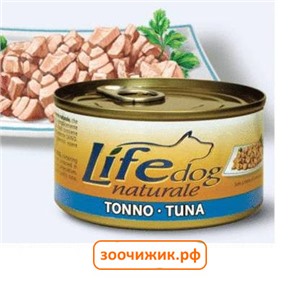 Консервы "Lifedog" для собак тунец в желе консервы 170гр.