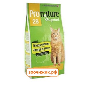 Сухой корм Pronature 28 для кошек цыплёнок (2.72 кг) (1031)