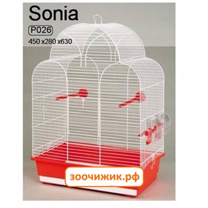 Клетка Inter-Zoo 026 "Sonia" (45*28*63) для птиц