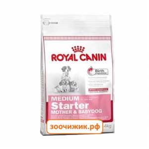 Сухой корм Royal Canin Starter medium для щенков (с 3 недель до 2 месяцев, кормящие суки) (4 кг)