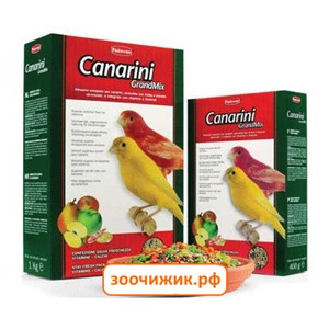 Корм Padovan Grand Mix Canarini для канареек основной (400 гр)