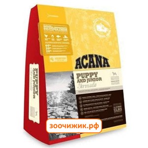 Сухой корм Acana Puppy & Junior для щенков (для средних пород) 2.27 кг.