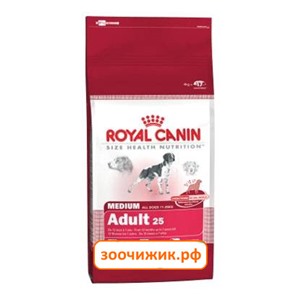 Сухой корм Royal Canin Medium adult для собак (для средних пород от 12 месяцев до 7лет) (15 кг)