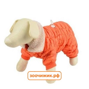 Комбинезон Triol TR32 S оранжевый утепленный для собак