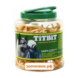 Лакомство TiTBiT для собак лапки куриные - банка пластиковая (4.3л)