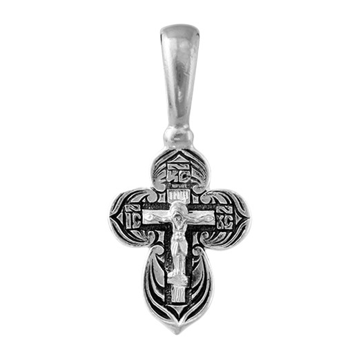 Крест серебряный  № 03121, серебро 925°