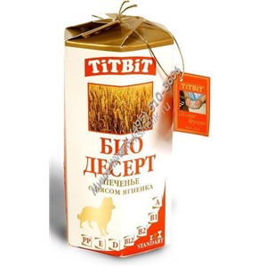 TiTBiT Печенье с мясом ягненка стандарт 350г (1х8)