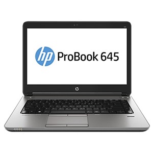 Ноутбук HP ProBook 645 G1 14" (1366x768 (матовый)) /AMD A4 4300M (2.5Ghz) /4096Mb/500Gb/DVDrw/Int:AMD Radeon HD7520G2/ Cam/BT/WiFi/55WHr/war 1y/2kg/silver/black/W7Pro + W8Pro key (H5G60EA#ACB)