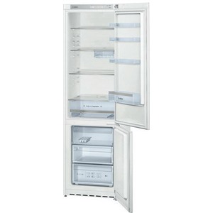 Холодильник BOSCH/ ПРО-ВО: РОССИЯ 200x60x65, объем камер 257+95, морозильная камера нижняя, белый (KGV39VW23R)