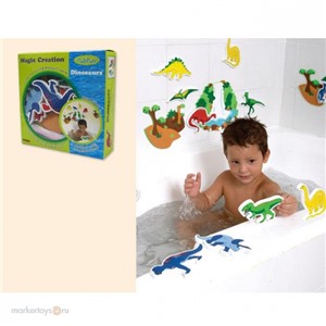 Набор для игры в ванне. Динозавры 547009
