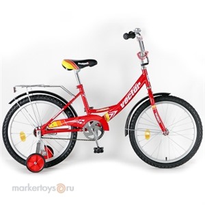 Велосипед 2-х 20" Vector красный 44869-КХ