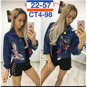 ps498_340348w Куртка джинсовая женская