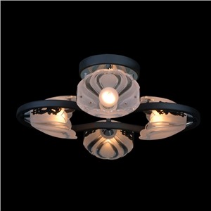 				Linvel LV 8419/4 черный хром Люстра
