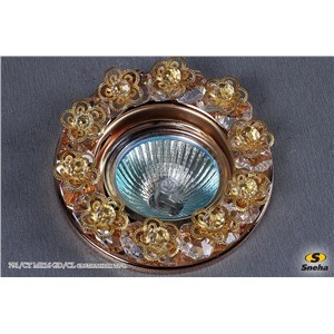  Sneha 791/CT MR16 GD/CL светильник точ.