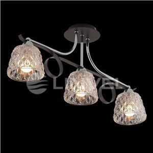 				Linvel LV 8473/3 Е14 хром/коричневый Люстра