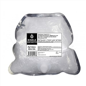 Комплект картриджей жидкости с анибактериальным эффектом для протирки сидений унитаза Вinele Абсолюсепт ОП (6 шт по 1 л + помпа)