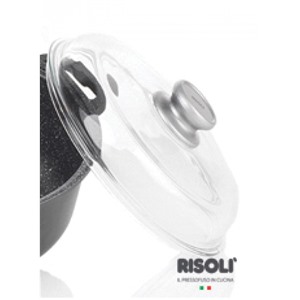  risoli Крышка стеклянная Risoli Granit Induction 24см