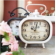   Будильник декоративный белый Charm 20*7*26 см