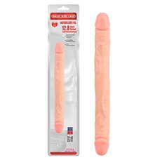 Двухголовый фаллос Ballsy Super Cock 31 см.