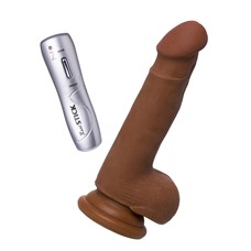 Вибратор-реалистик мулат TOYFA RealStick Elite Mulatto - 19 см.