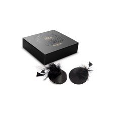 Наклейки на грудь Burlesque Pasties Feather Bijoux
