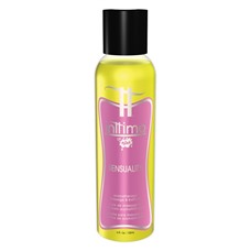 Масло для массажа Inttimo Sensuality с ароматом иланг-иланга и туберозы - 120 мл.