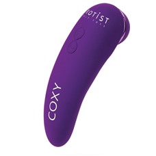 Фиолетовый бесконтактный стимулятор клитора Coxy с вибрацией