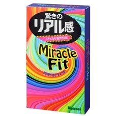 Презервативы Sagami Xtreme Miracle Fit - 10 шт.