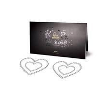 Наклейки на грудь в виде сердечек Mimi Heart - Bijoux