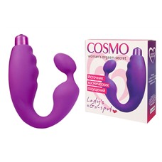 Вибратор двойного действия Cosmo 19,5 см.
