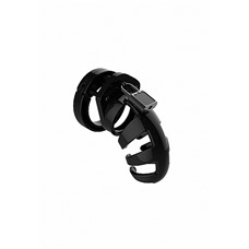 Мужской пояс верности №2 Black 3.5 Inch SH-MCG002BLK