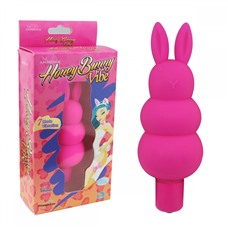 Вибростимулятор рельефный розовый Honey Bunny 10082011