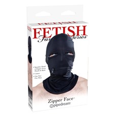 Маска на лицо FF BLACK ZIPPER FACE WOOD	385823PD