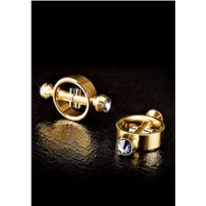 Зажимы для сосков GOLD MAGNETIC NIPPLE CLAMPS 398827PD